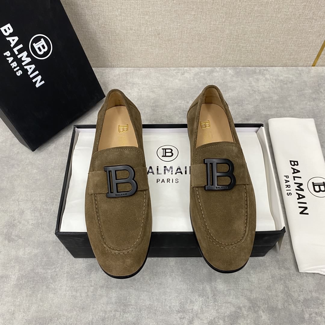 Balma*n/巴爾～曼標牌 Mino小牛皮樂福鞋皮鞋