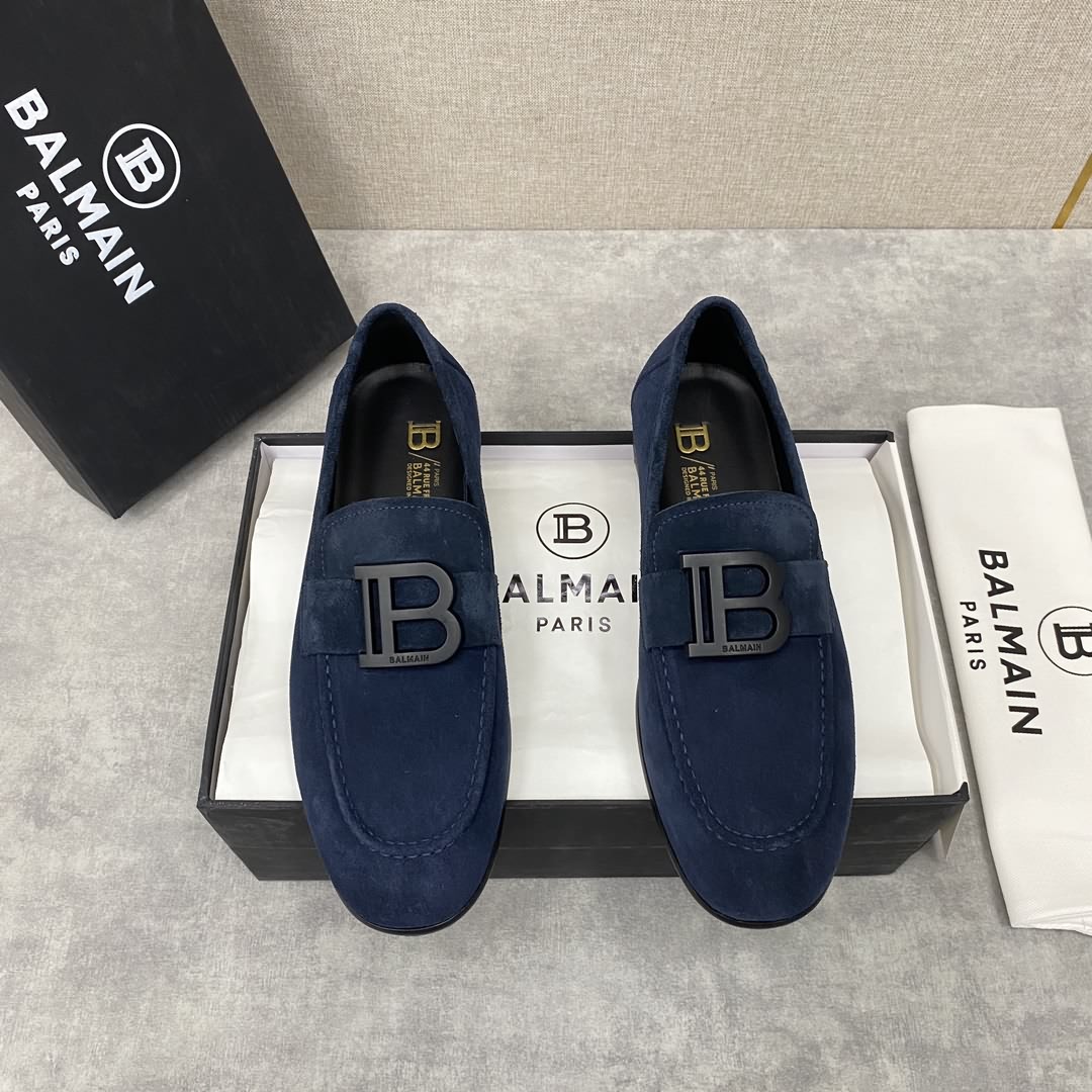 Balma*n/巴爾～曼標牌 Mino小牛皮樂福鞋皮鞋