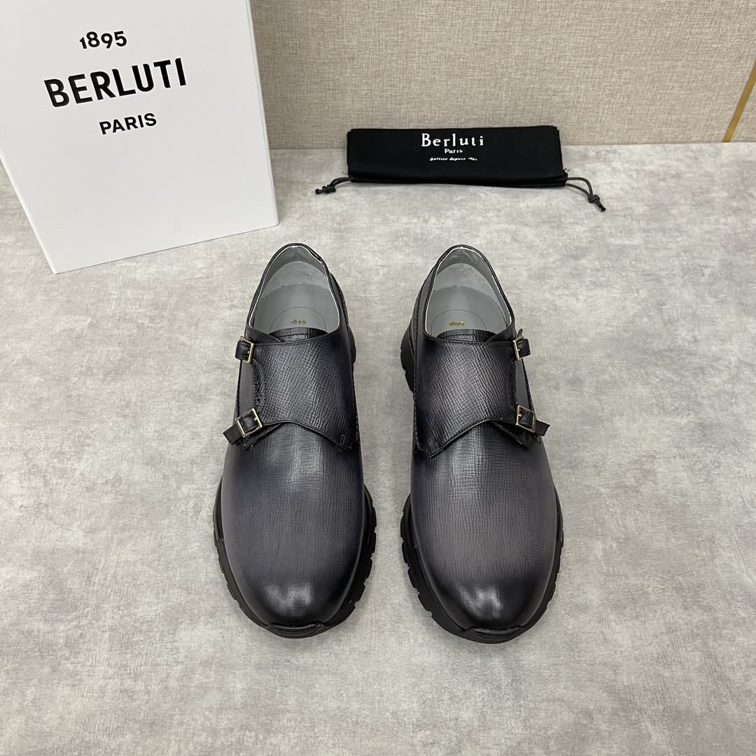 Berlut* 布魯提 Fast Track皮革運動鞋