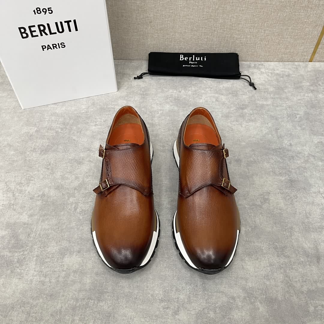 Berlut* 布魯提 Fast Track皮革運動鞋