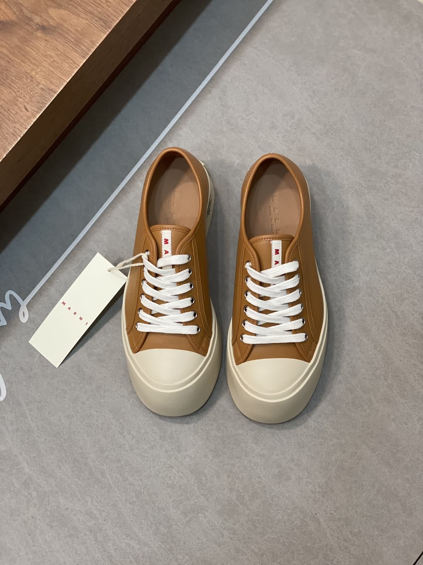 Marni經典 Mona同款胖頭厚底鞋