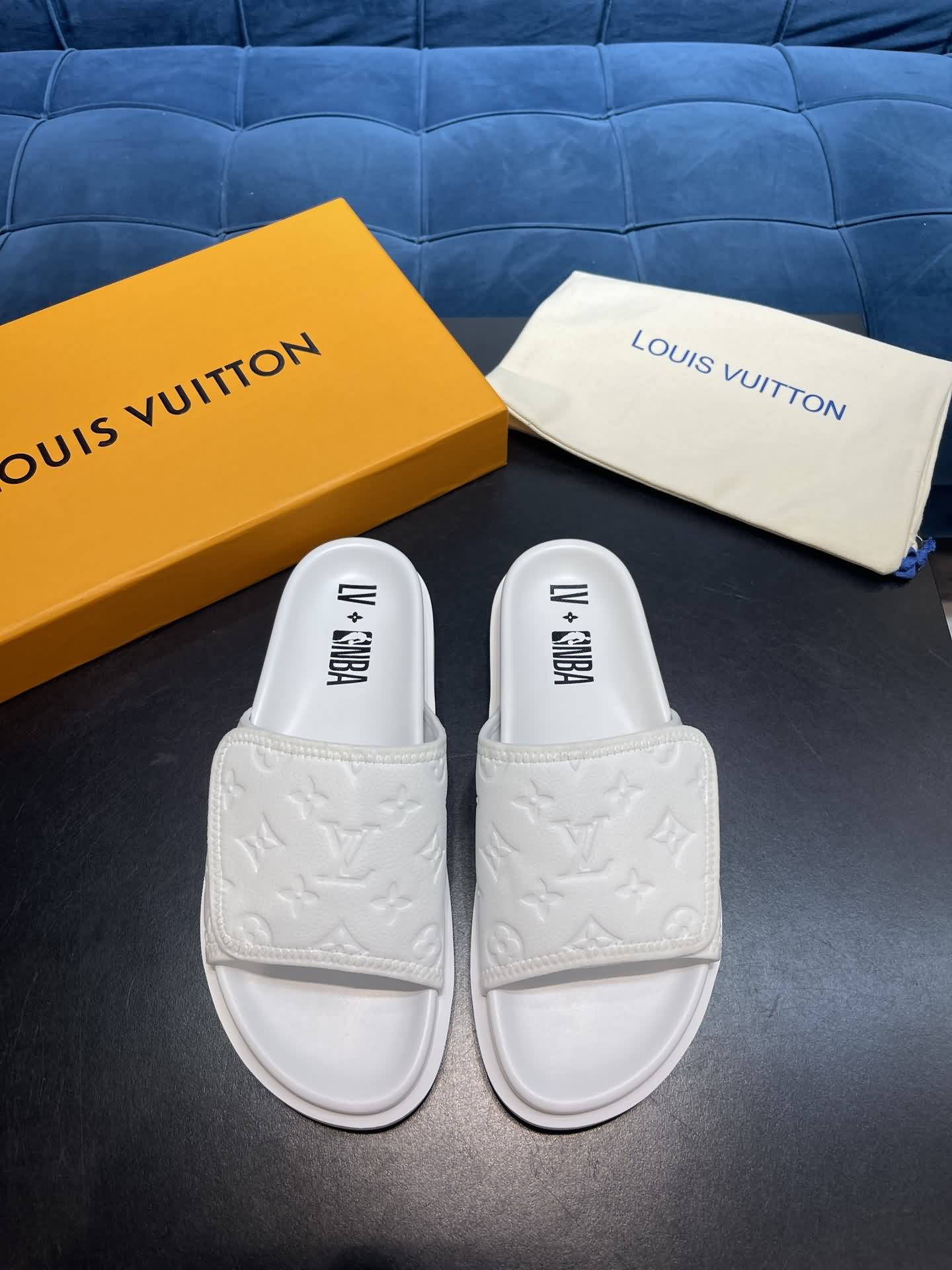 L奢品Trainer 涼拖鞋