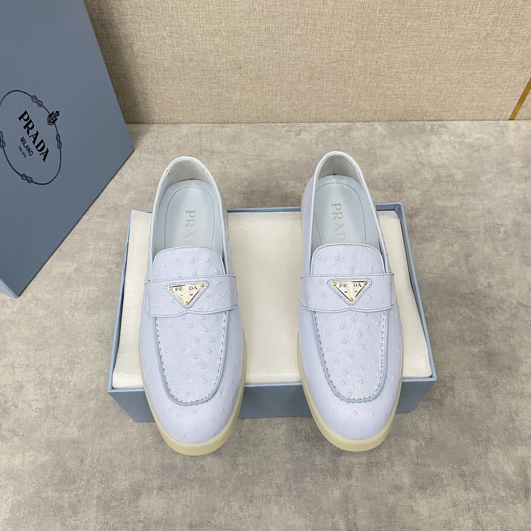 PRAD*  普拉-達  牛皮樂福鞋