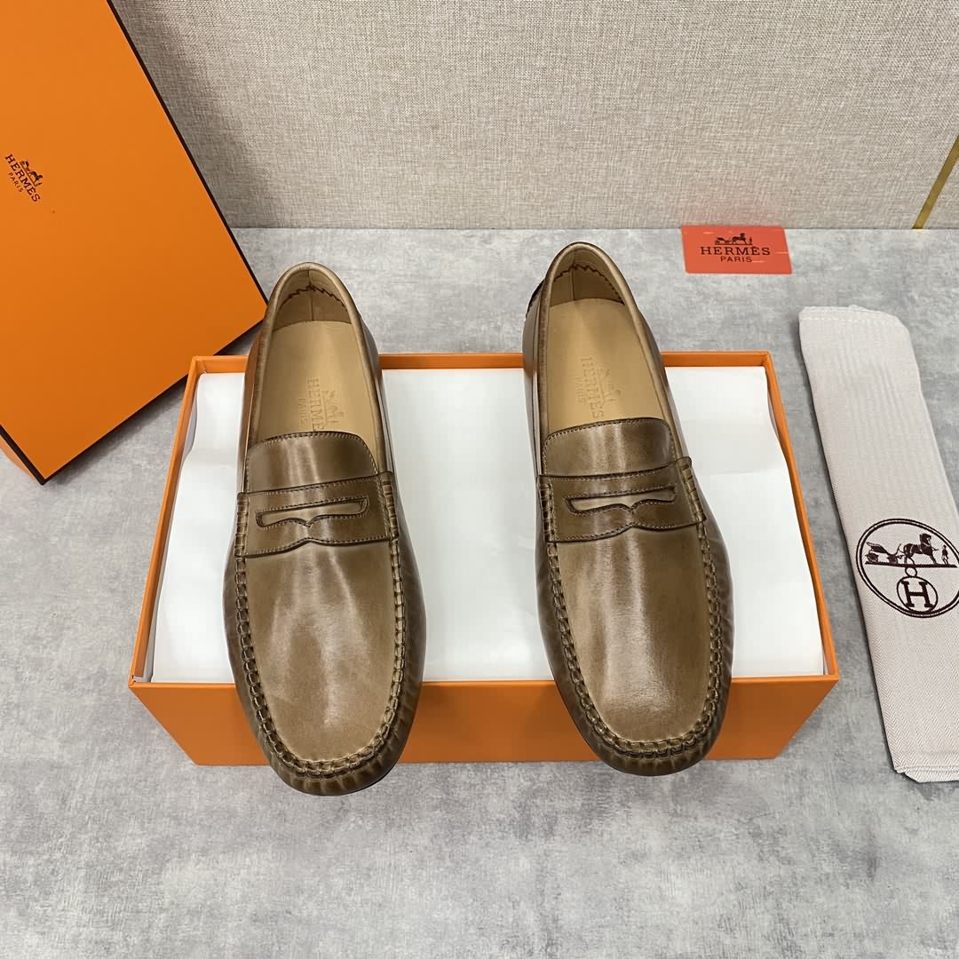 H家  愛馬-仕 Herme*新品樂福鞋