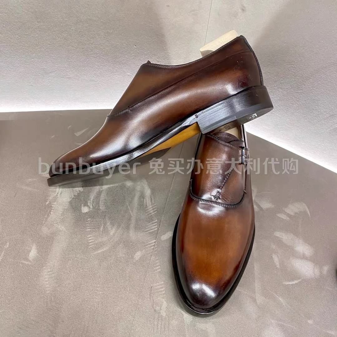 Berlut*/布魯提 手工精品男士正裝皮鞋