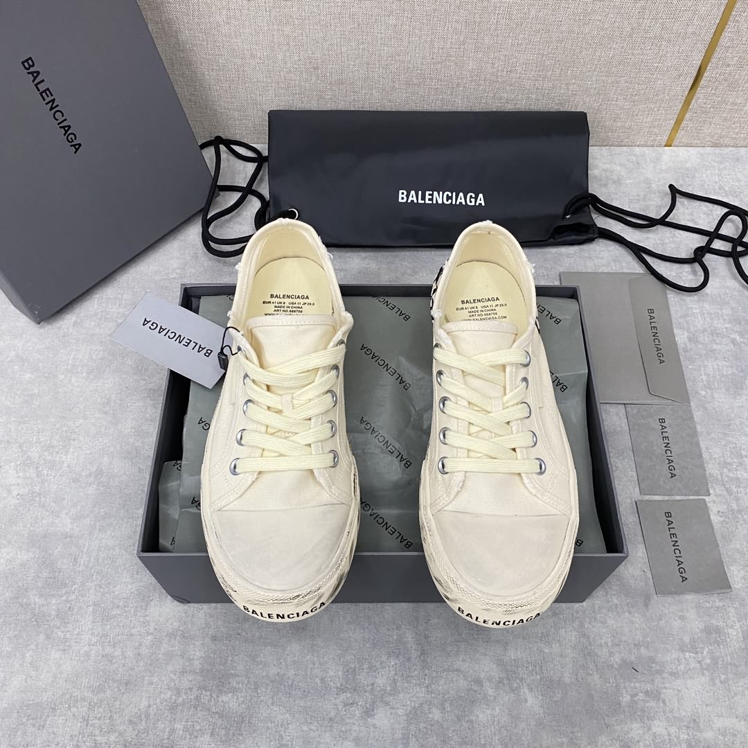 Balenciag* 巴黎-世家  Paris低幫運動鞋
