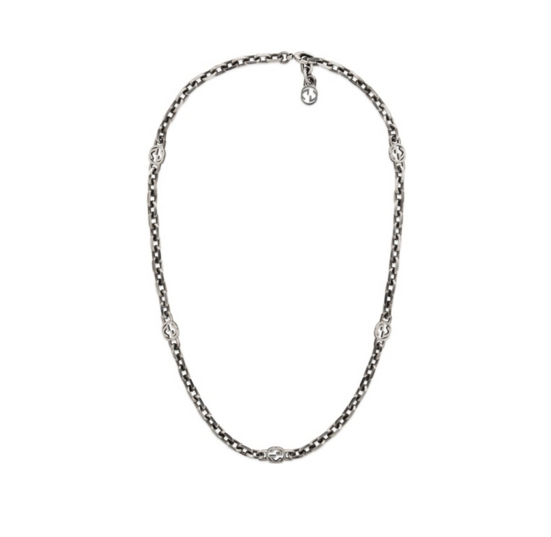 Gucci古馳 互扣雙G項鏈