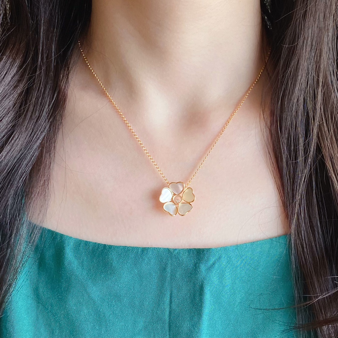 肖邦五心貝母項鏈