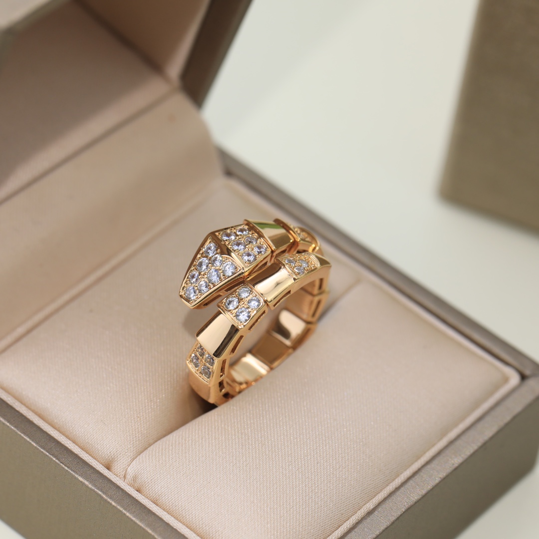 BVLGARI寶格麗蛇戒指