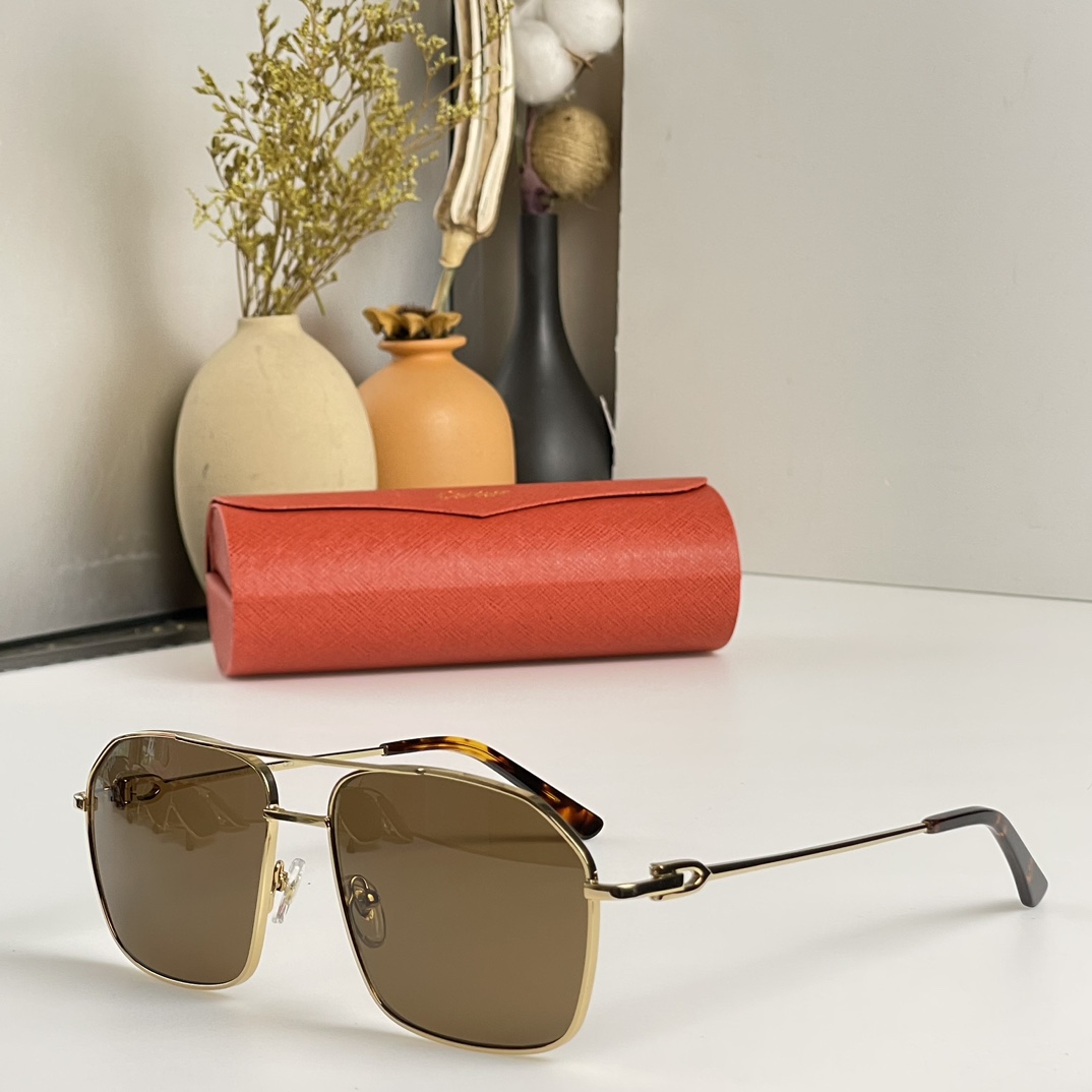 卡地亞/ Cartier   金屬高端時尚太陽鏡