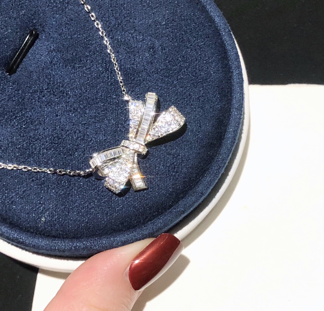 Graff 格拉夫新款 蝴蝶結系列項鏈