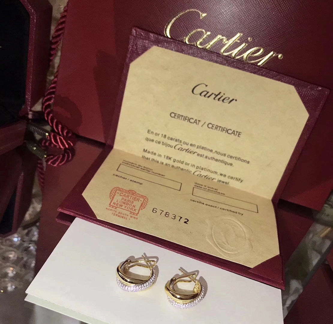 B019 到貨 卡地亞新版 耳扣