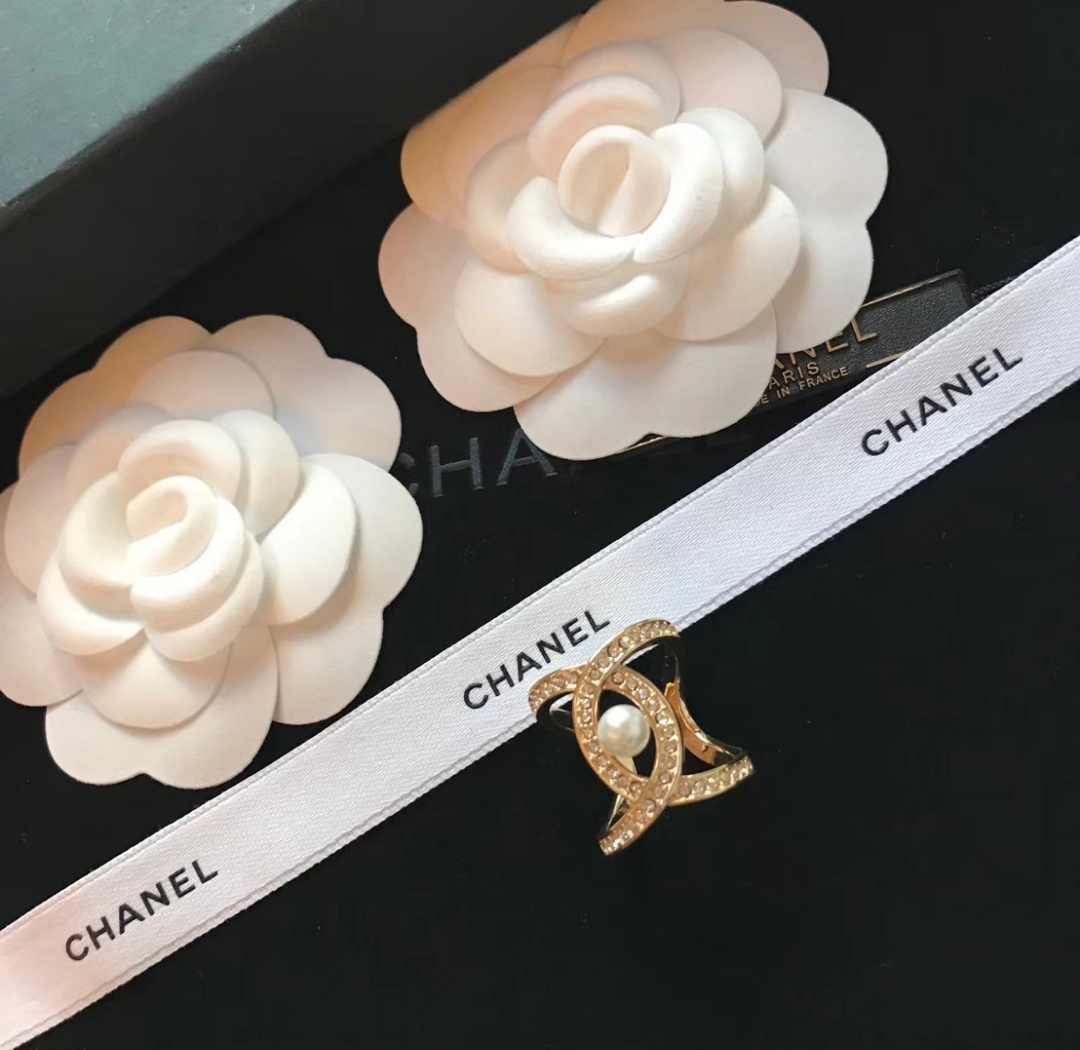 小香 chanel 珍珠 戒指