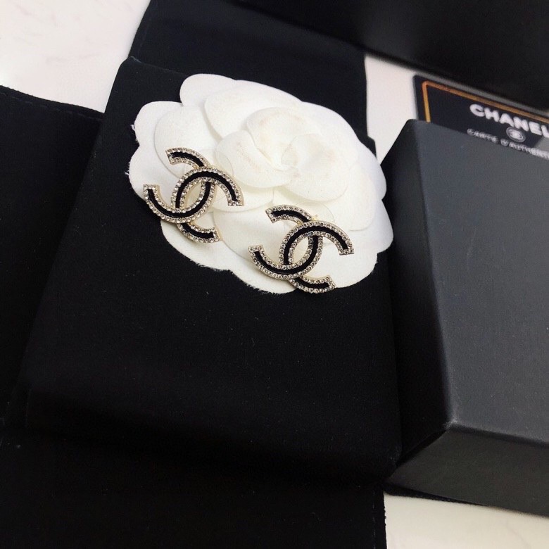 ZP打版 小香 CHANEL雙C耳釘
