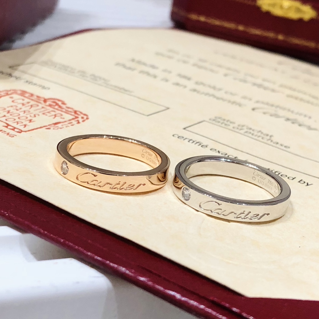 Cartier 卡地亞 經典款 戒指