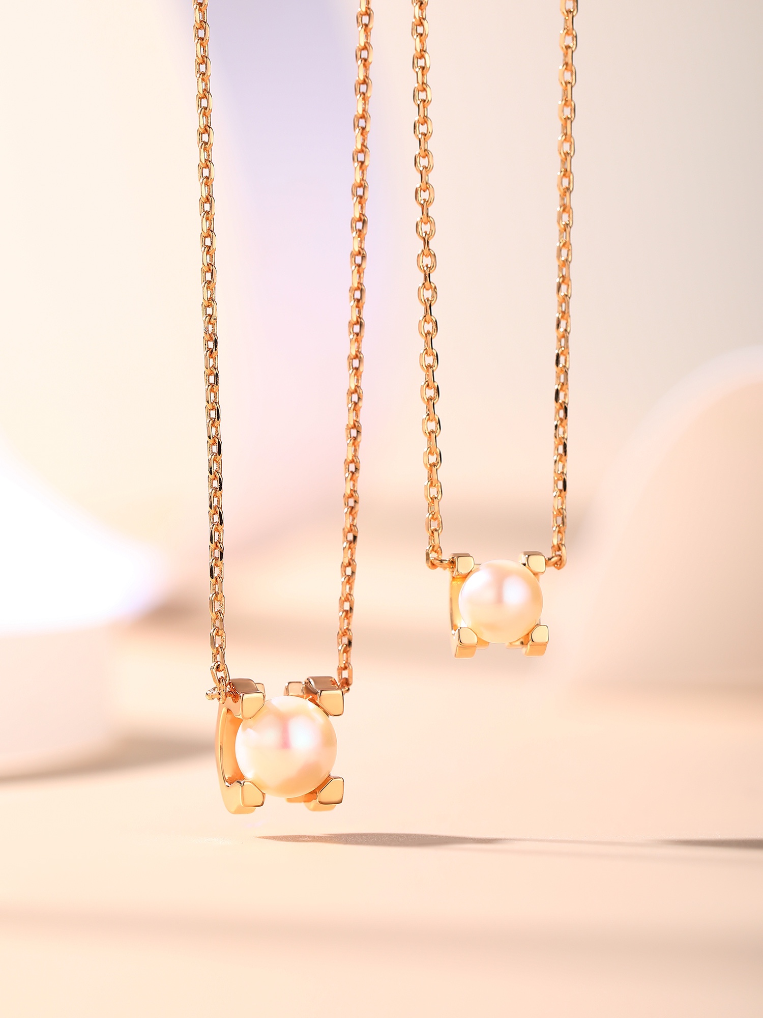 牛頭款珍珠項鏈