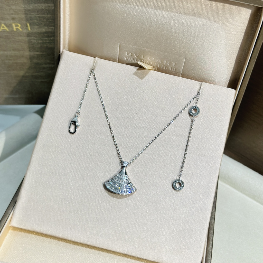 Bvlgari 寶格麗 diva系列 純銀項鏈