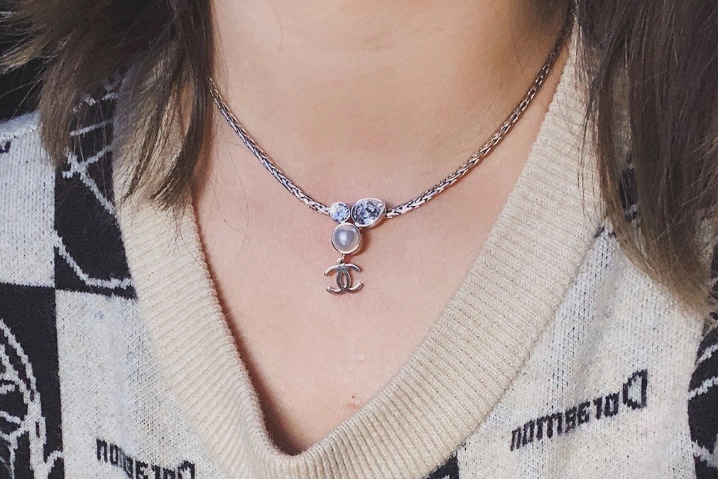 CH@nel 每季都會有的經典雙C項鏈