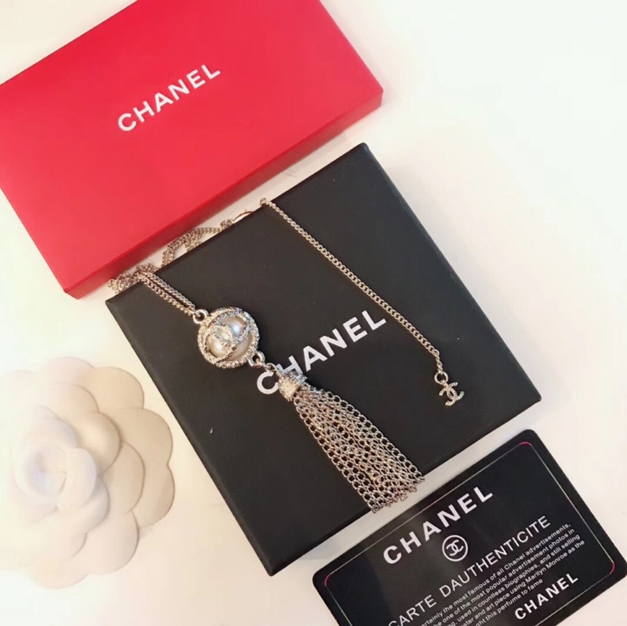 Chanel 小香新款 流蘇毛衣鏈