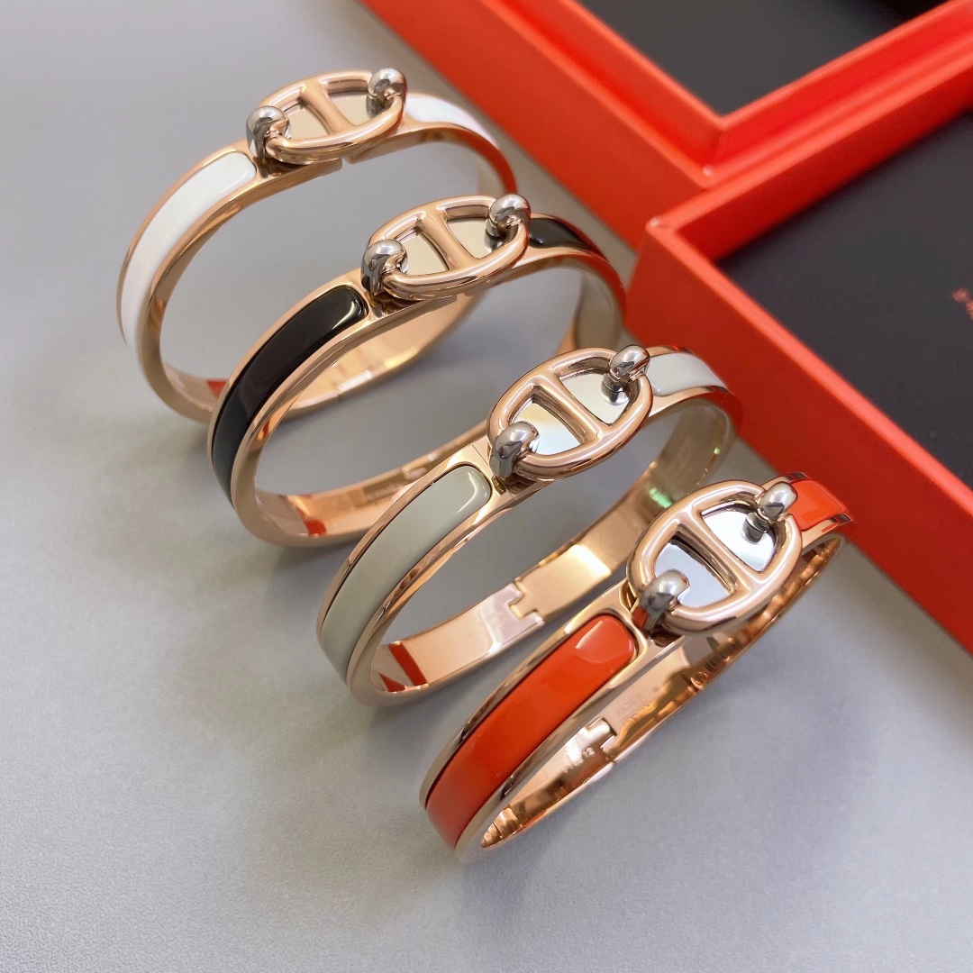 H家琺瑯豬鼻扣永恆的經典款