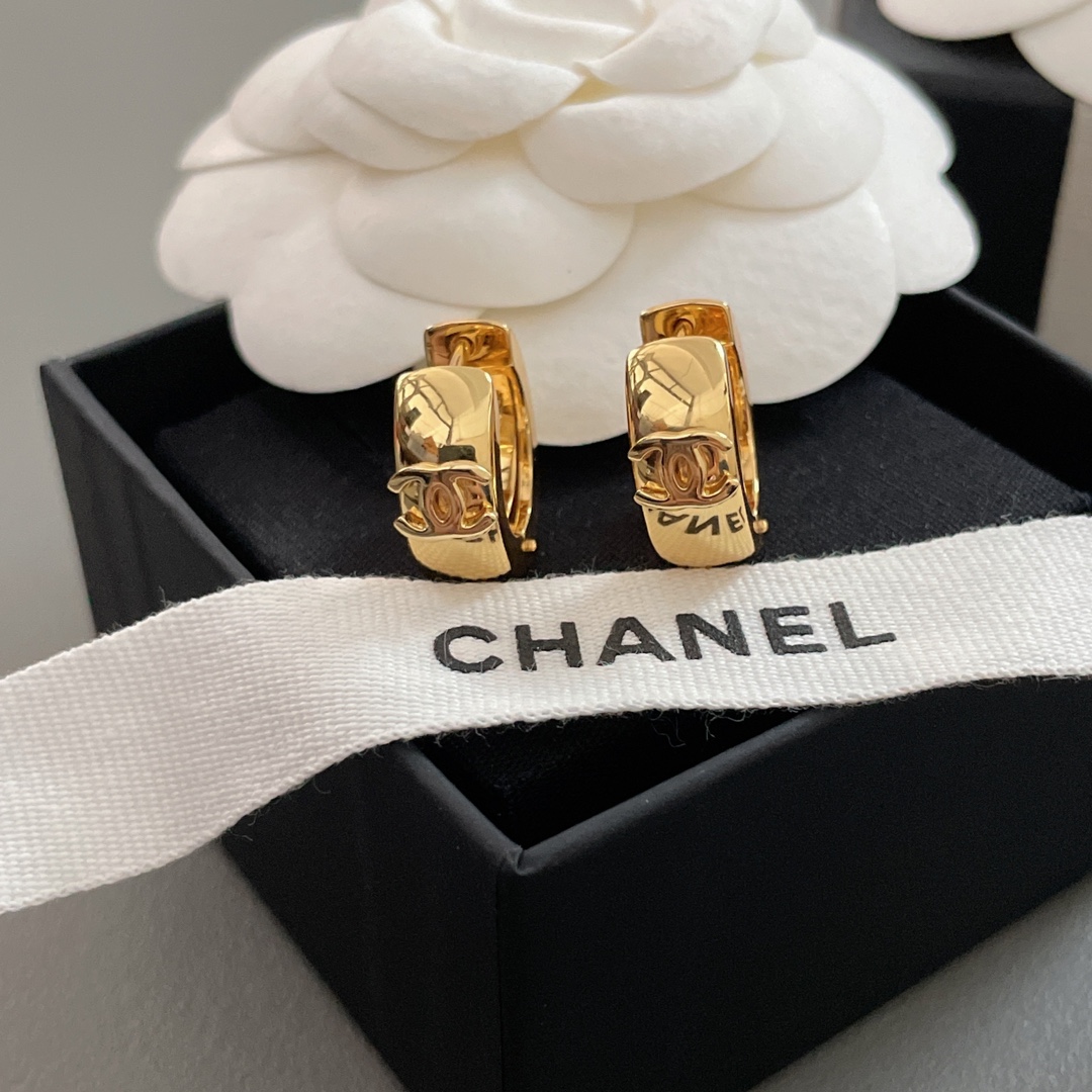 【香小金圈耳釘】中古款