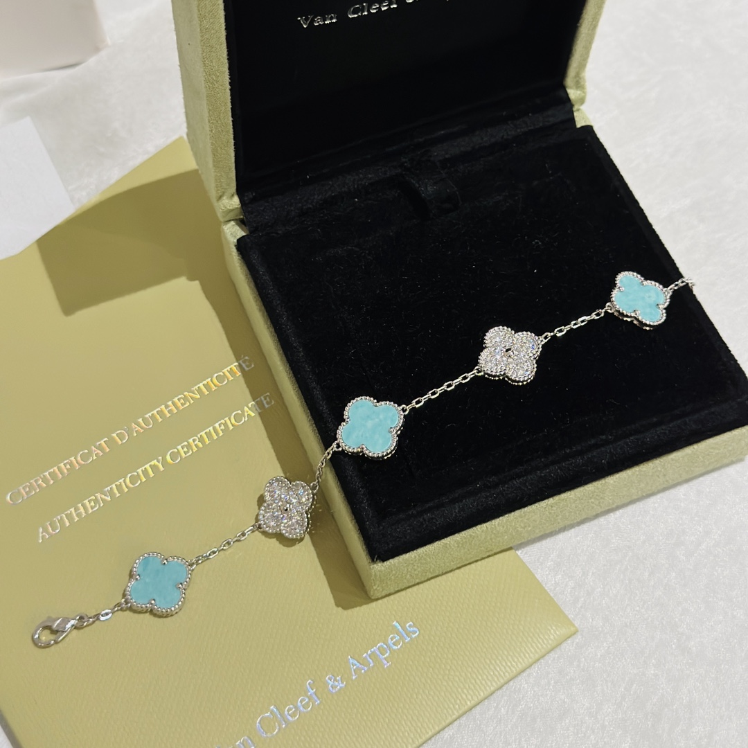 VCA 四葉草 五花手鏈