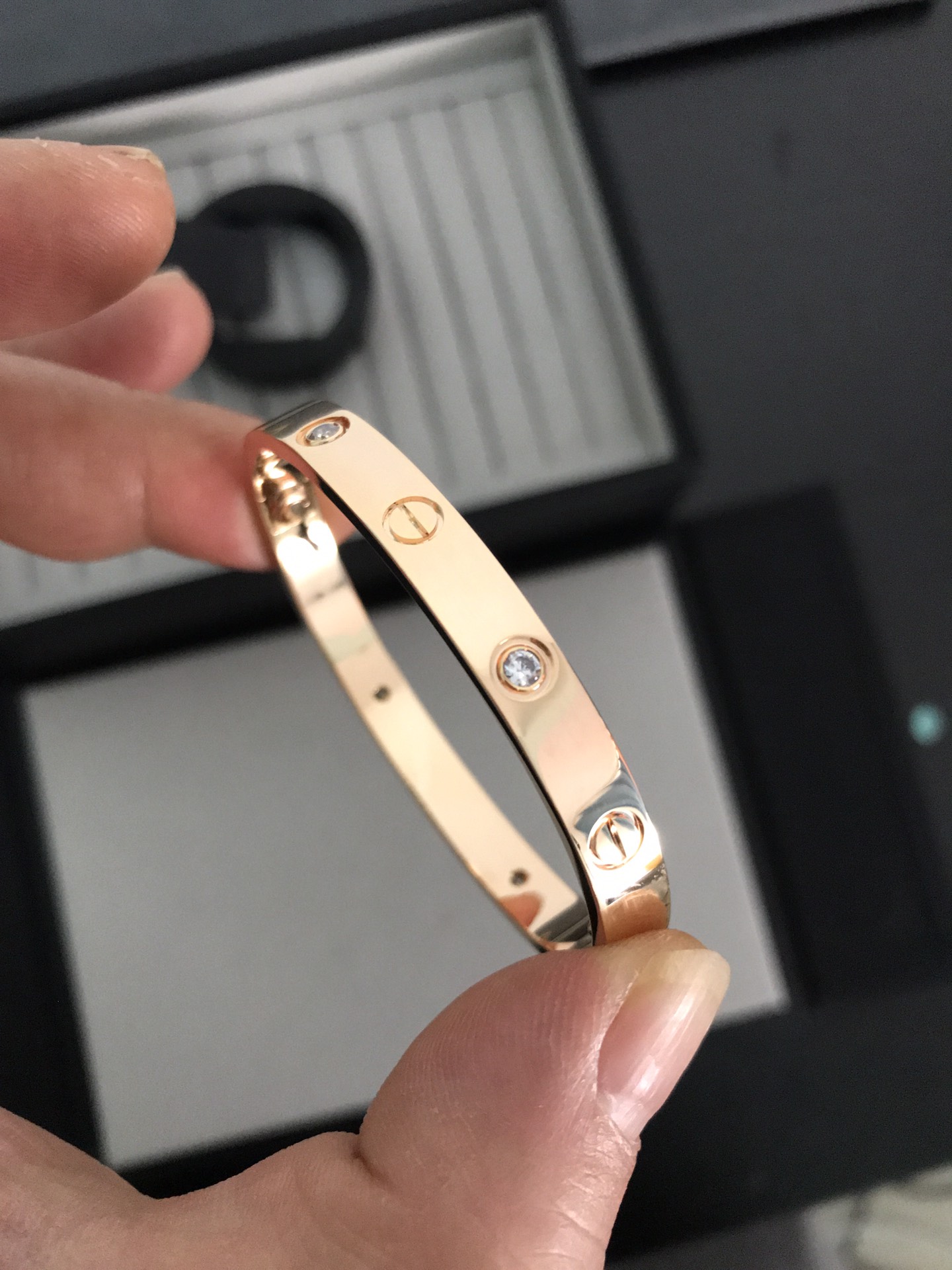 升級版本四鑽手鐲