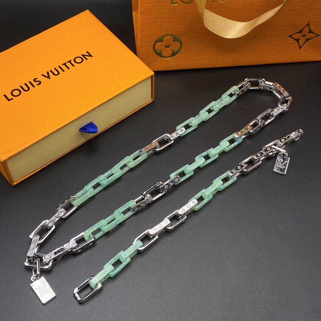 LV新款竹節項手鏈